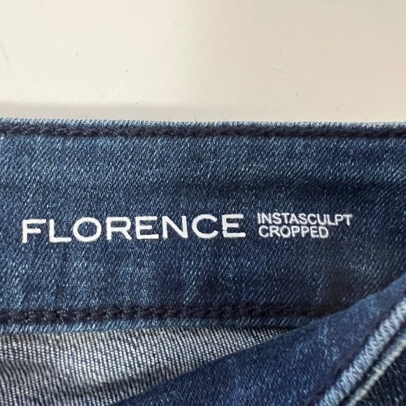 DL1961 Womens Florence Skinny Mid Rise Crop Instasculpt Jeans Stranded size 26 - Picture 12 of 15